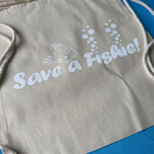 DRAWSTRING TOTE BAG
