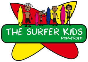The Surfer Kids Logo Contoured